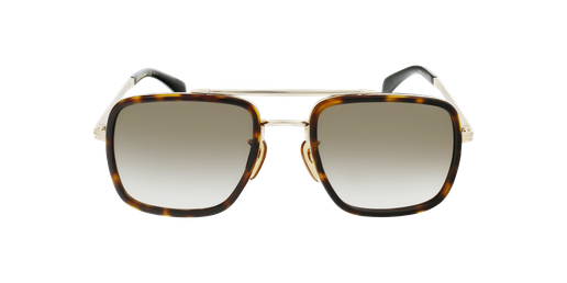 LUNETTES DE SOLEIL homme DB 7002/S doré/écaille Vue de face