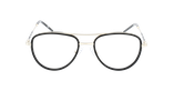 Lunettes de vue homme MAGIC 185 noir/dorée - Vue de face