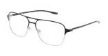 Lunettes de vue homme MAGIC 335 noir/argenté - Vue de face