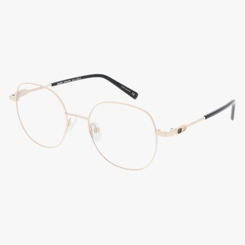 Lunettes de vue femme LOELIE dorée/noir
