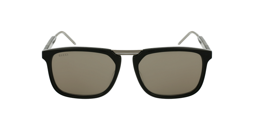 LUNETTES DE SOLEIL homme GG0842S noir - Vue de face