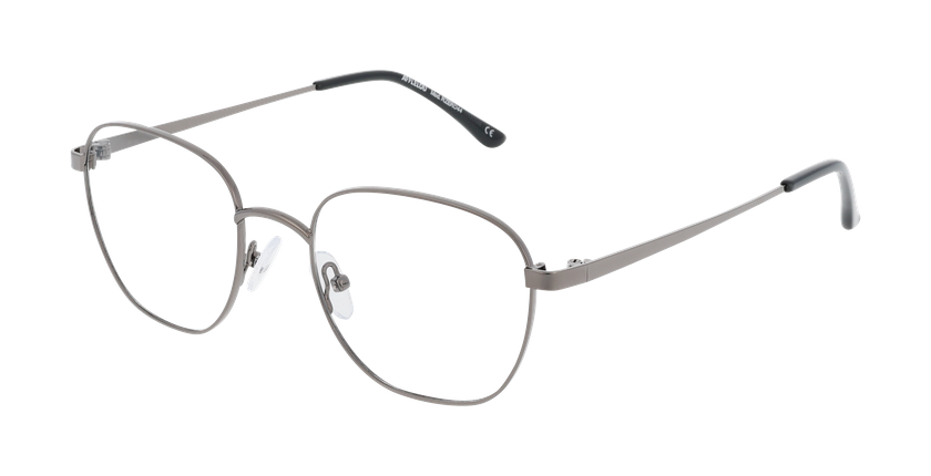 Lunettes de vue homme RZERO44 noir/gris - Vue de face