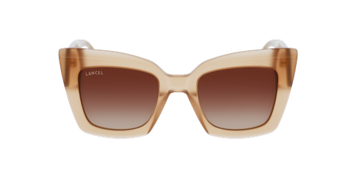 LUNETTES DE SOLEIL femme AMBRE LA91019 beige Vue de face