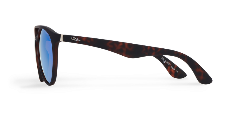 LUNETTES DE SOLEIL LIONI POLARIZED écaille - Vue de côté