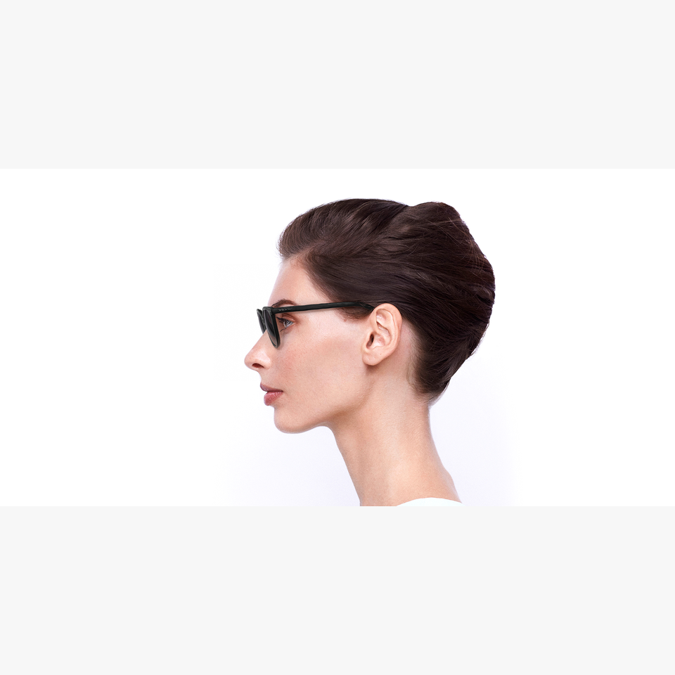Lunettes de soleil femme SK0354 noir - Vue de côté