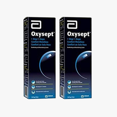 Oxysept 1 Etape 2x300ml Vue de face