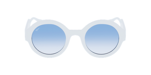 LUNETTES DE SOLEIL femme JOSEFA blanc Vue de face