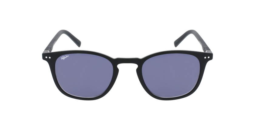 LUNETTES DE VUE FORTY solaire Noire noir/noir - Vue de face