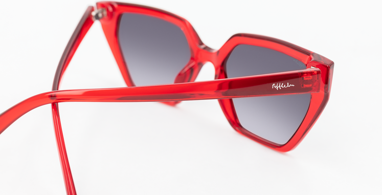 LUNETTES DE SOLEIL femme ROCHESTER rouge