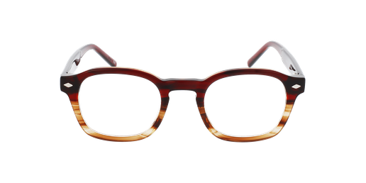 LUNETTES DE VUE homme MAGIC 162 écaille rouge Vue de face
