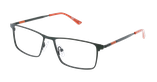 Lunettes de vue homme MAGIC282 vert/orange - Vue de face