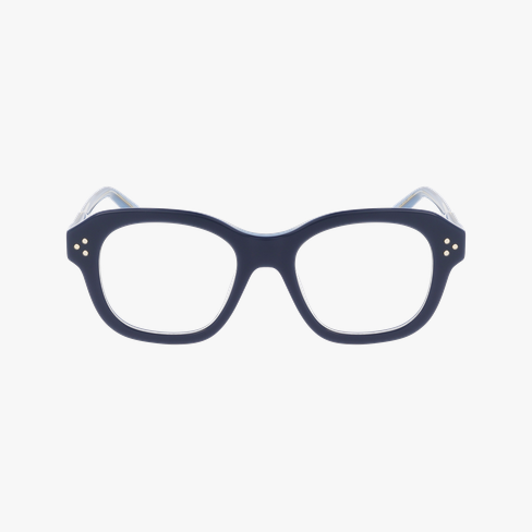 Lunettes de vue femme CARACTÈRES ÉNIGMATIQUE bleu