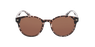 Lunettes de soleil femme BIBA écaille/rose