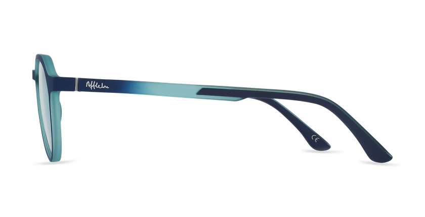 LUNETTES DE VUE enfant MAGIC 77 bleu/turquoise - Vue de face