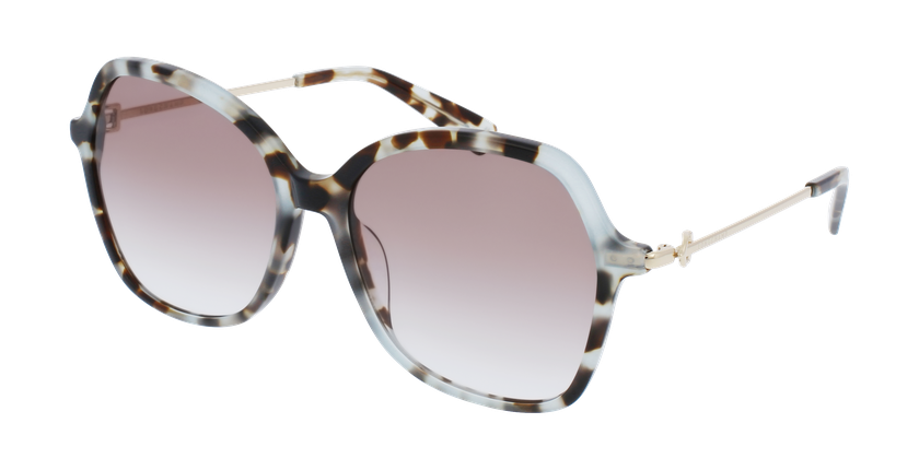 LUNETTES DE SOLEIL femme LO705S écaille/bleu - Vue de face