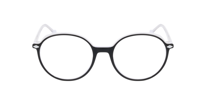 Lunettes de vue femme MAGIC278 noir/blanc - Vue de face