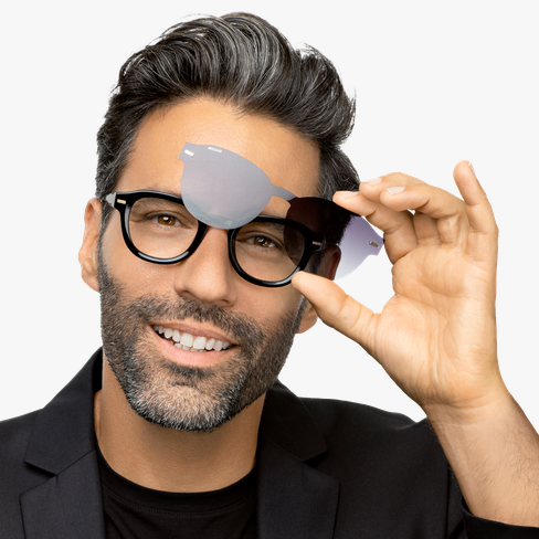 Lunettes de vue homme CARACTÈRES OPTIMISTE noir