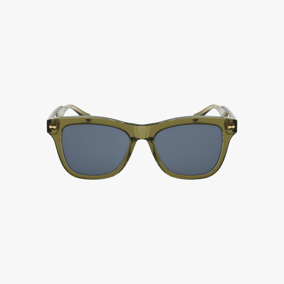 Lunettes de soleil homme GG0910S vert - Vue de face