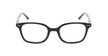 Lunettes de vue enfant LORIS noir/orange - Vue de face