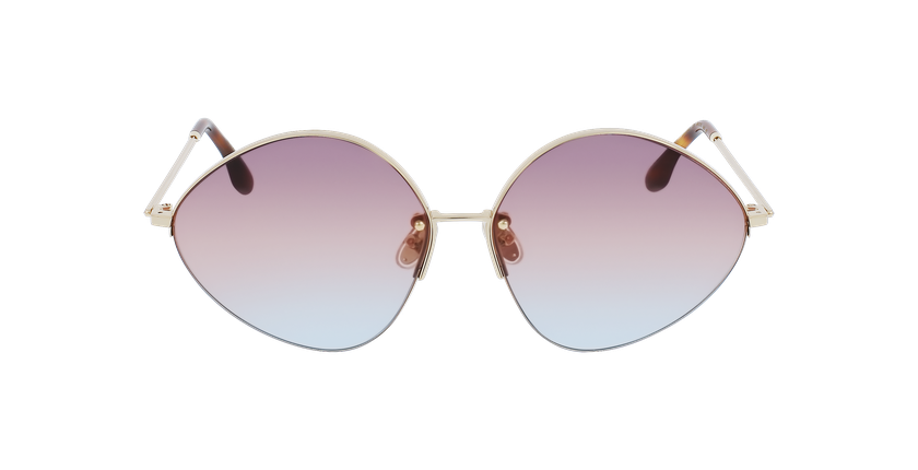LUNETTES DE SOLEIL femme VB220S doré/violet - Vue de face