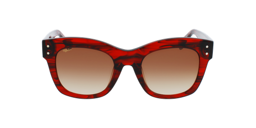 LUNETTES DE SOLEIL femme ORNELLA rougeVue de face