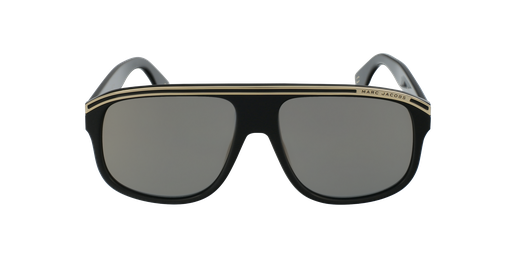 LUNETTES DE SOLEIL homme MARC 388/S noir/bleuVue de face