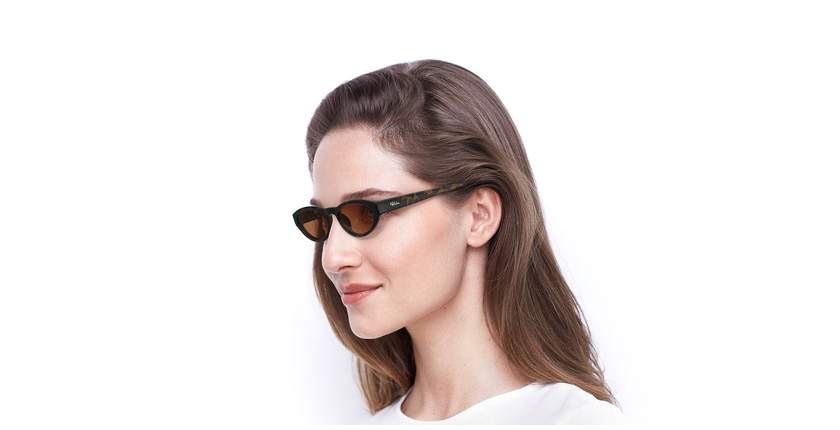 LUNETTES DE SOLEIL femme MINEAPOLIS écaille - Vue de face