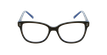 LUNETTES DE VUE enfant CARLA marron/violet - Vue de face