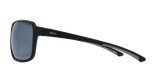 LUNETTES DE SOLEIL homme MASON noir mat/gris - Vue de face