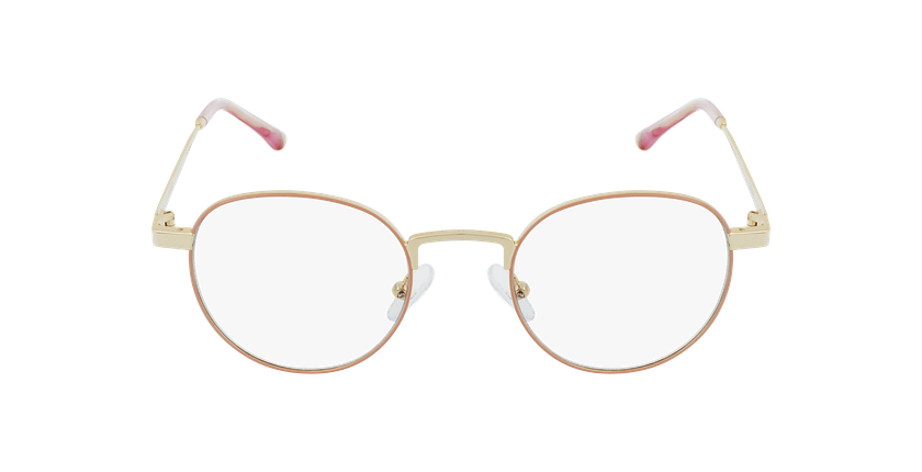 LUNETTES DE VUE MAGIC 70 rose/doré - Vue de face