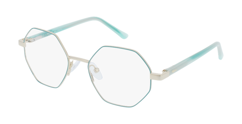 Lunettes de vue enfant MAGIC JUDITH vert - Vue de face