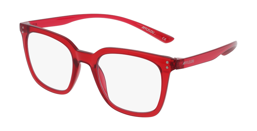 Lunettes de vue FORTY MAGIC M5URD01 rouge - Vue de face