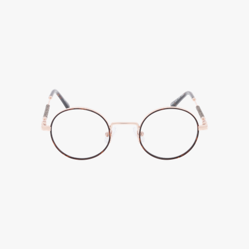 Lunettes de vue femme MAGIC193 écaille/rouge Vue de face