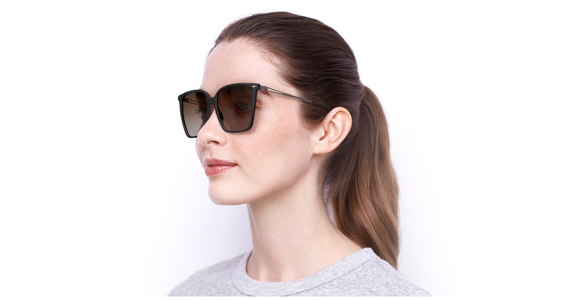 LUNETTES DE SOLEIL femme 1388/S écaille/marron - Vue de face