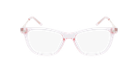 Lunettes de vue enfant MAGIC LUDIVINE rose/dorée - Vue de face