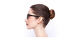 LUNETTES DE VUE femme DIORETOILE2F écaille - Vue de côté
