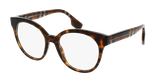 Lunettes de vue femme JACQUELINE écaille - Vue de face