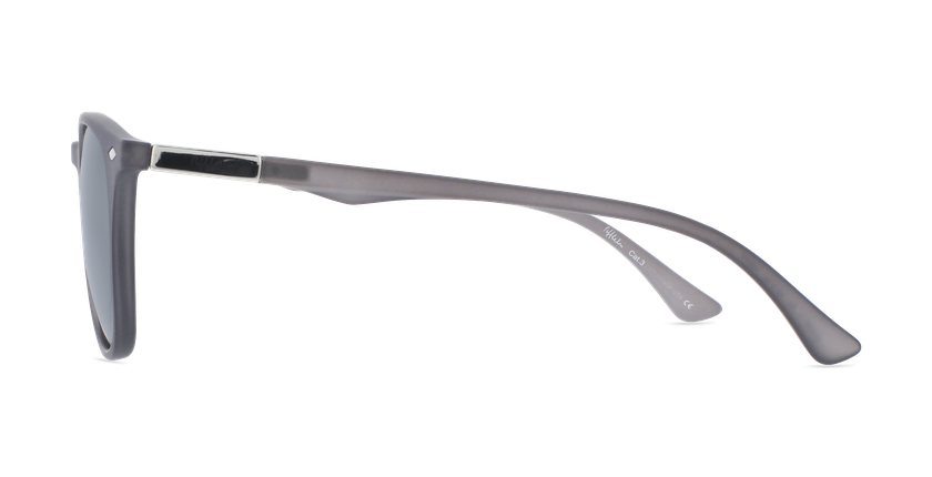 LUNETTES DE SOLEIL homme NAT POLARIZED gris - Vue de face