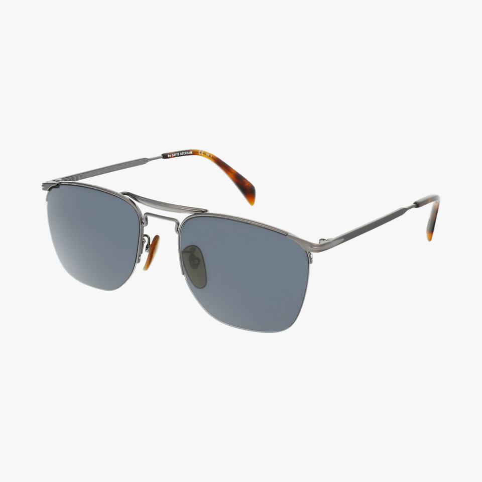 Lunettes de soleil homme DB 1001/S argenté - Vue de 3/4