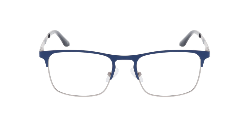 Lunettes de vue homme HUGOLIN bleu - Vue de face