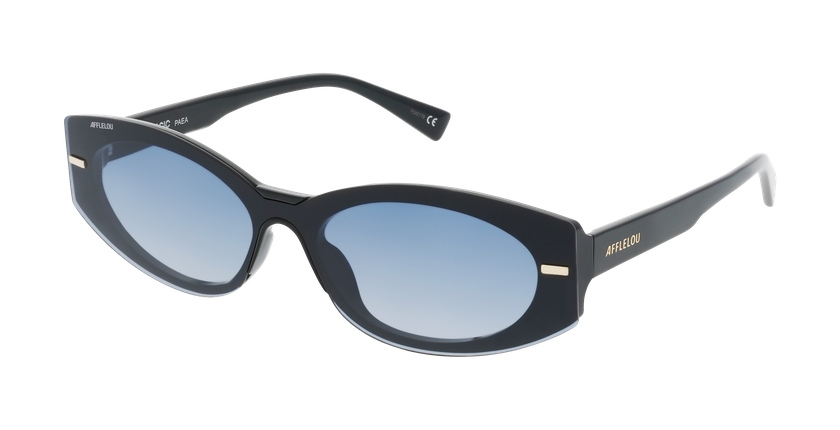 Lunettes de soleil femme MAGIC SUNNY PAEA noir - Vue de face
