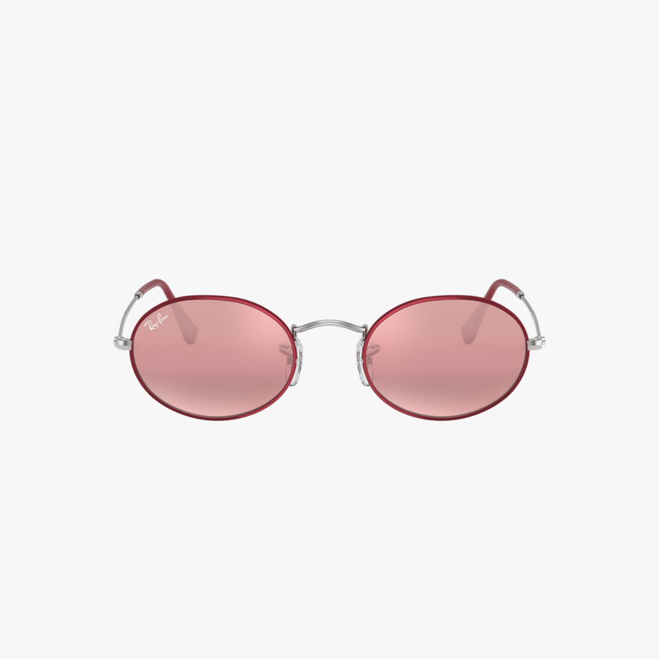 Lunettes de soleil 0RB3547 argenté/rose - Vue de face