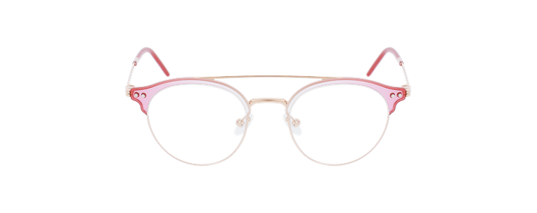 LUNETTES DE VUE femme MAGIC 199 rose/doré - Vue de face