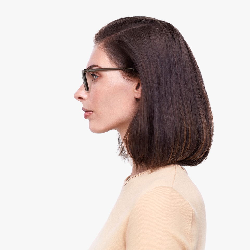 Lunettes de soleil AUSTIN marron - Vue de face