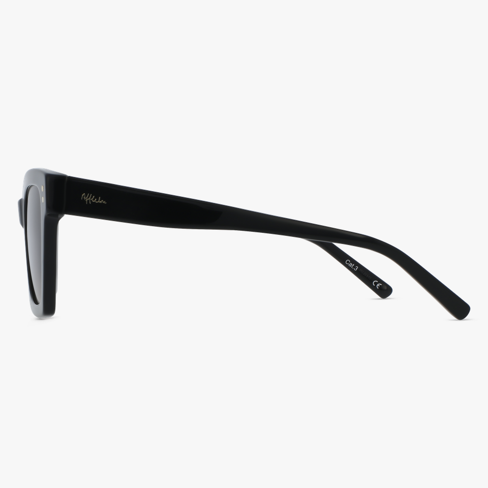 Lunettes de soleil femme KEYLA noir - Vue de face