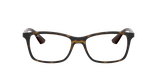 Lunettes de vue 0RX7047 écaille - Vue de face