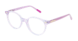 Lunettes de vue enfant 6 violet - Vue de face