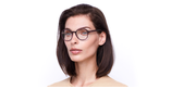 LUNETTES DE VUE femme RZERO37 violet - Vue de face