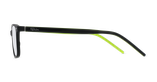 Lunettes de vue enfant MARCUS noir/vert - Vue de face
