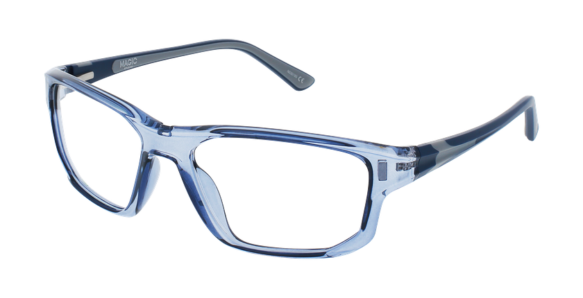 LUNETTES DE VUE homme MAGIC 192 bleu/gris - Vue de face